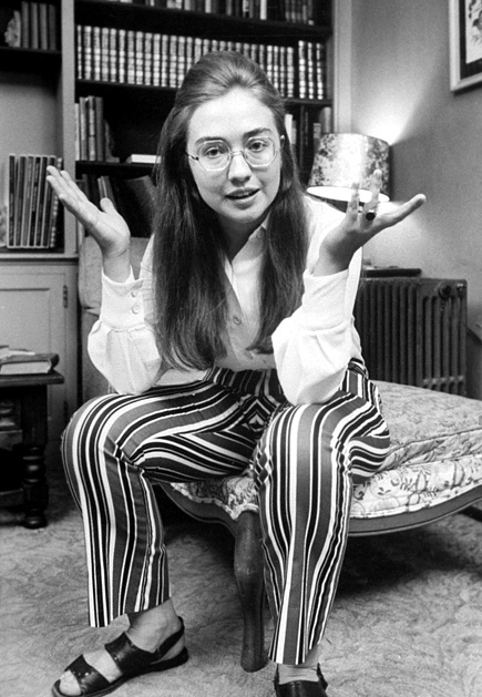 hillary clinton young pictures. Hillary does Adele from